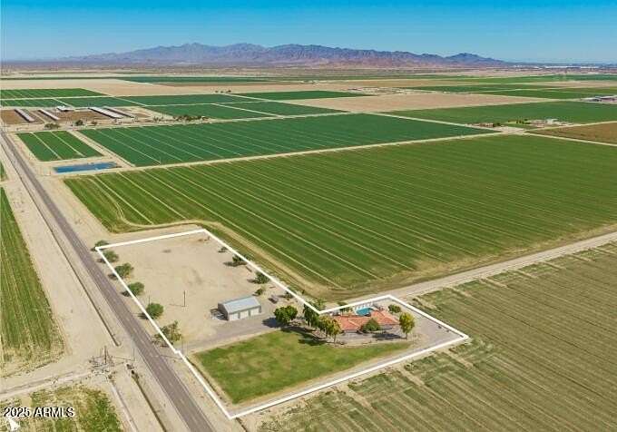 4.1 Acres of Residential Land with Home for Sale in Buckeye, Arizona