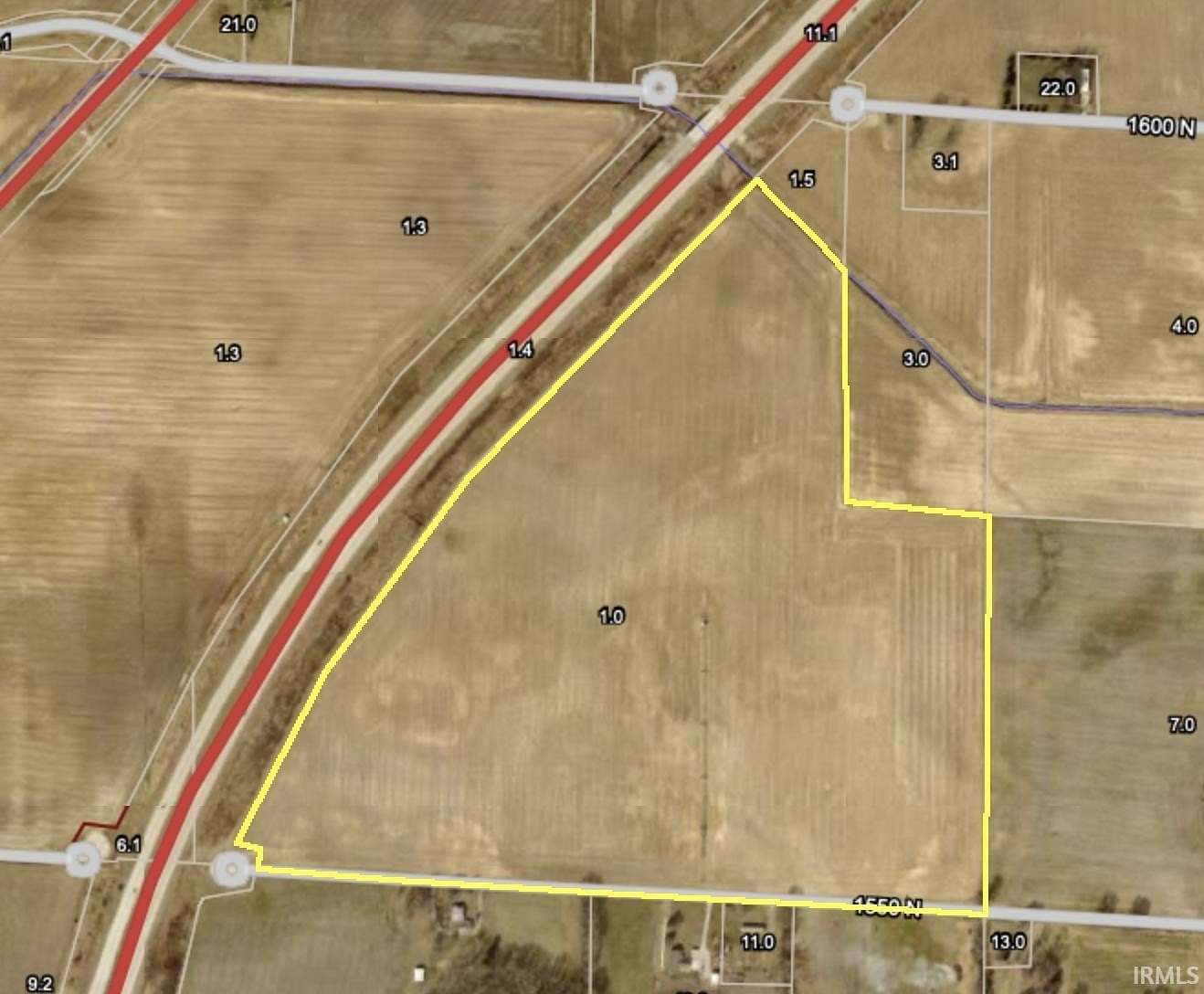 82.7 Acres of Agricultural Land for Sale in Elnora, Indiana