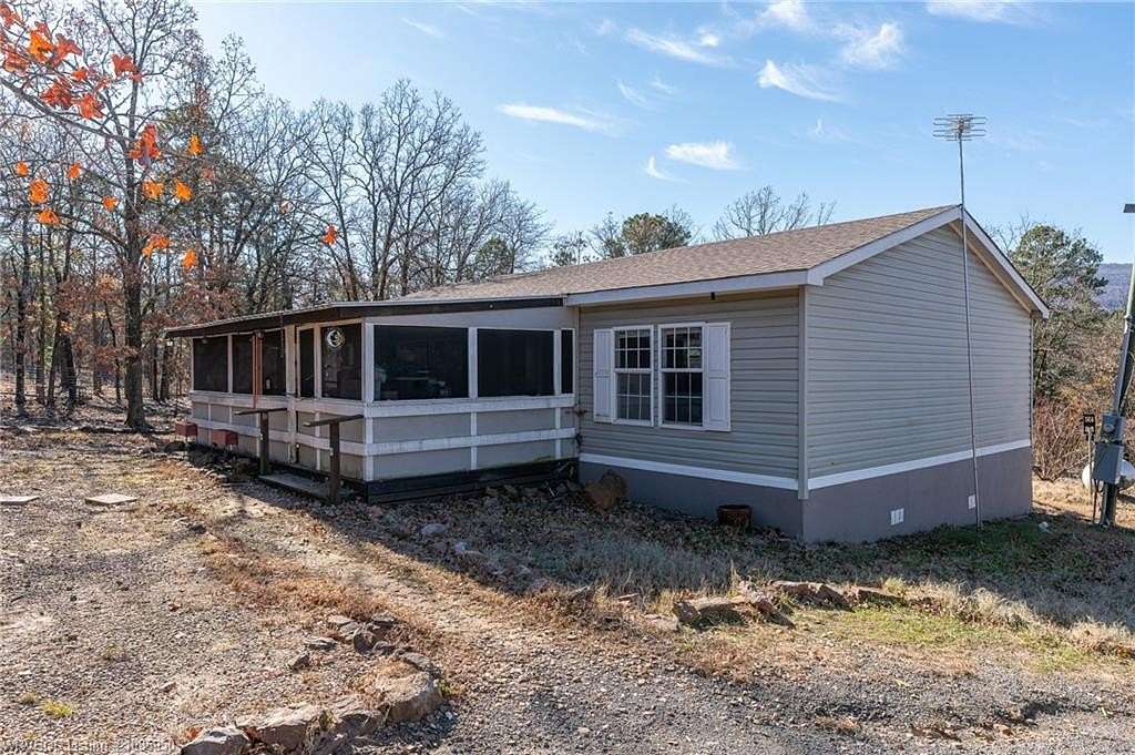 5 Acres of Residential Land with Home for Sale in Hackett, Arkansas