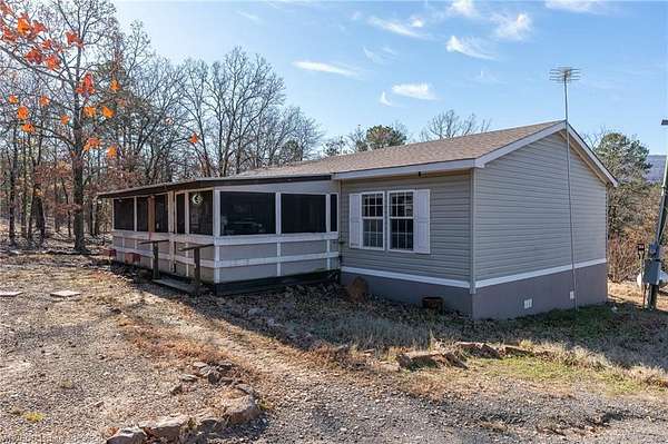 5 Acres of Residential Land with Home for Sale in Hackett, Arkansas