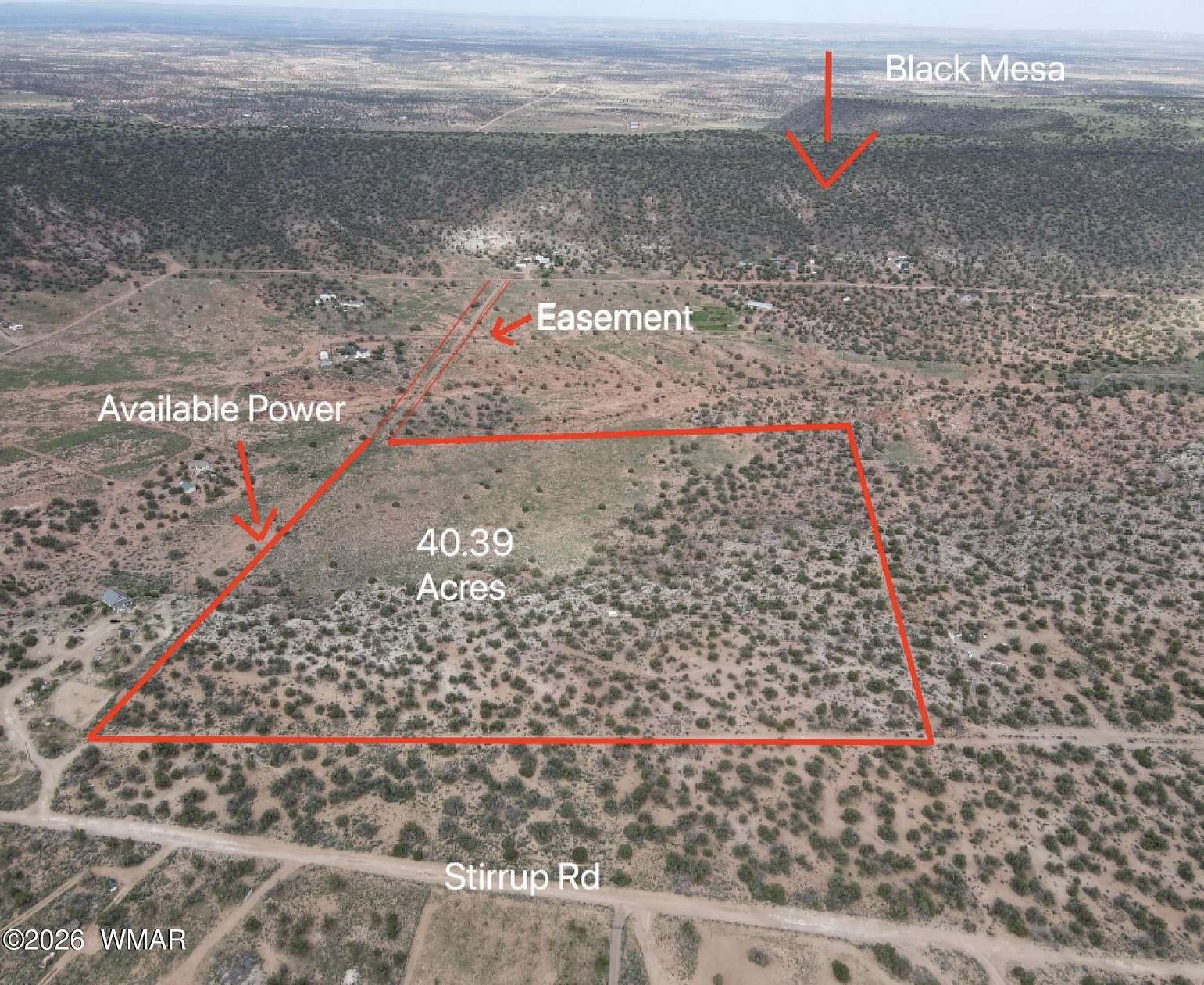 40.4 Acres of Land for Sale in Snowflake, Arizona