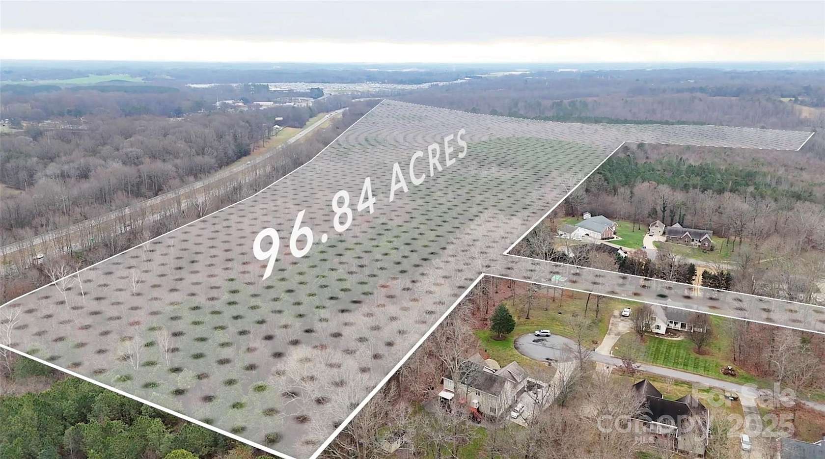 96.8 Acres of Land for Sale in Statesville, North Carolina