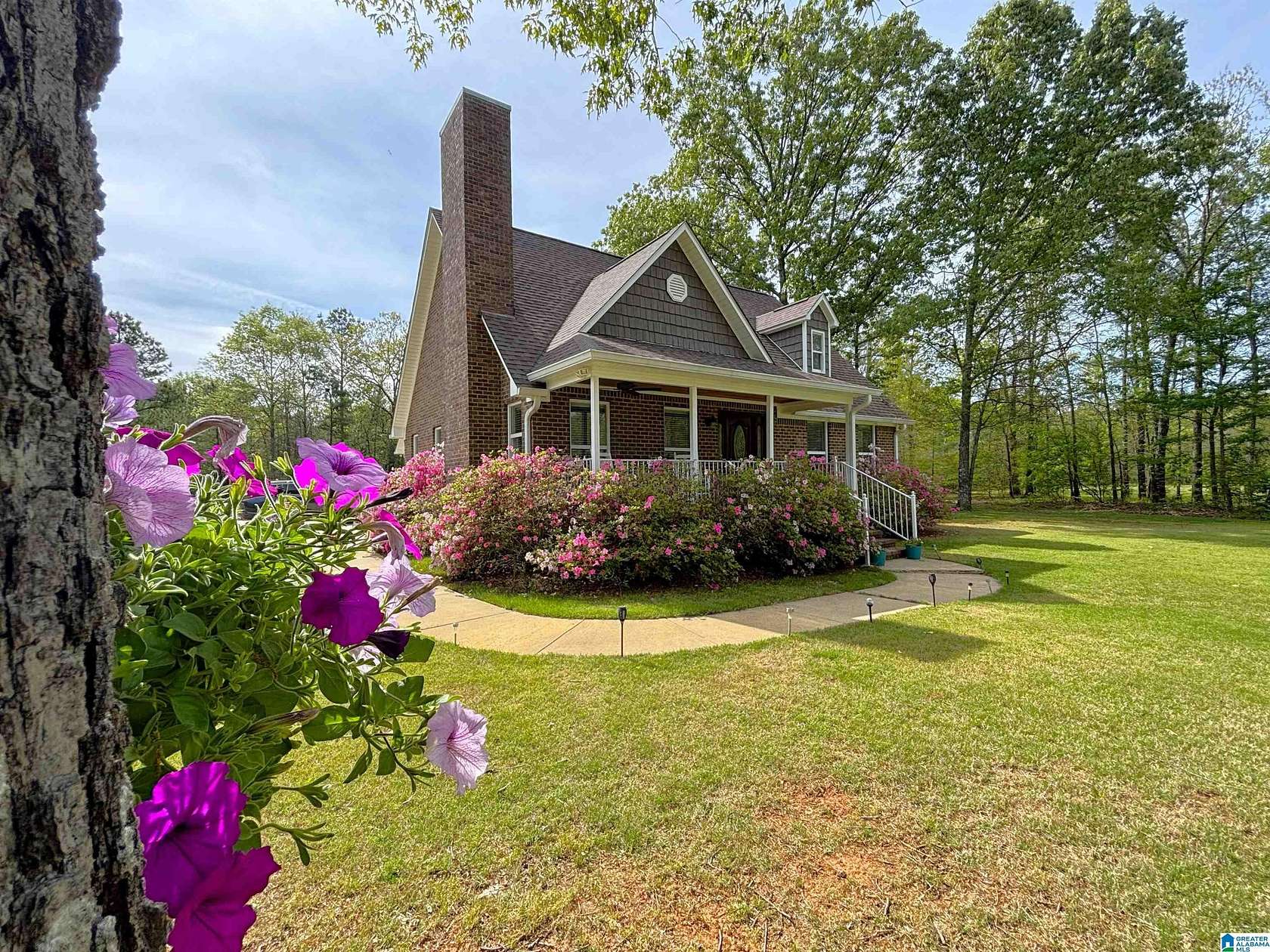 36 Acres of Recreational Land with Home for Sale in Ashville, Alabama