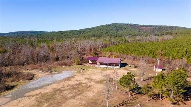 10 Acres of Recreational Land with Home for Sale in Nashoba, Oklahoma