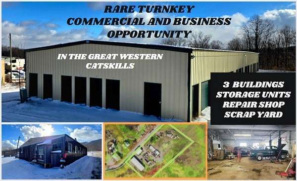 5 Acres of Improved Mixed-Use Land for Sale in Stamford, New York