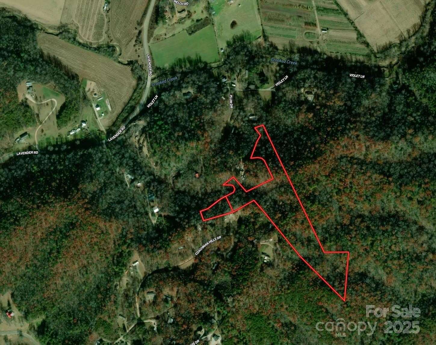 12.1 Acres of Recreational & Residential Land for Sale in Old Fort, North Carolina