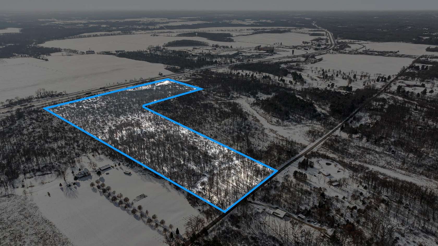 32.9 Acres of Recreational Land for Sale in Battle Creek, Michigan