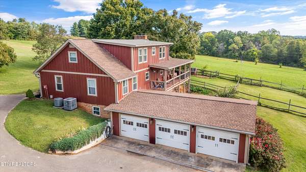 8.12 Acres of Land with Home for Sale in Greenback, Tennessee