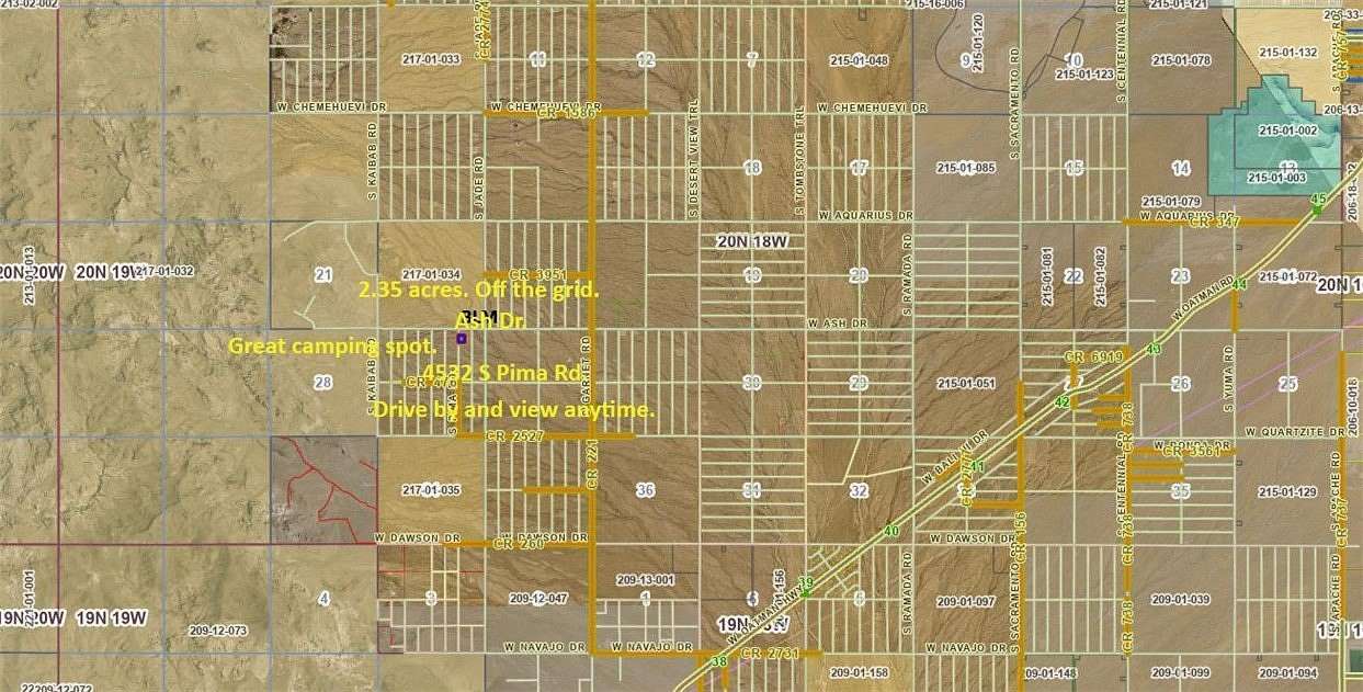2.35 Acres of Land for Sale in Golden Valley, Arizona