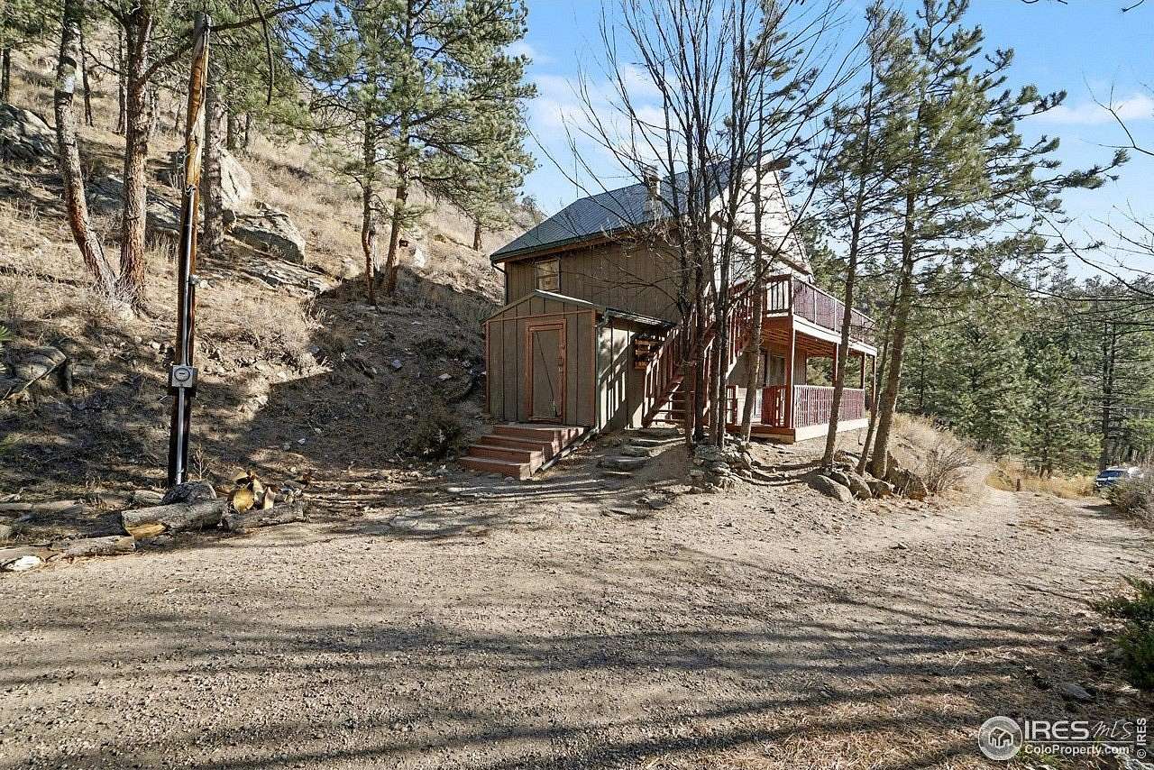 2.6 Acres of Residential Land with Home for Sale in Drake, Colorado