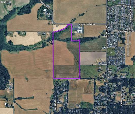 68 Acres of Agricultural Land for Sale in Albany, Oregon