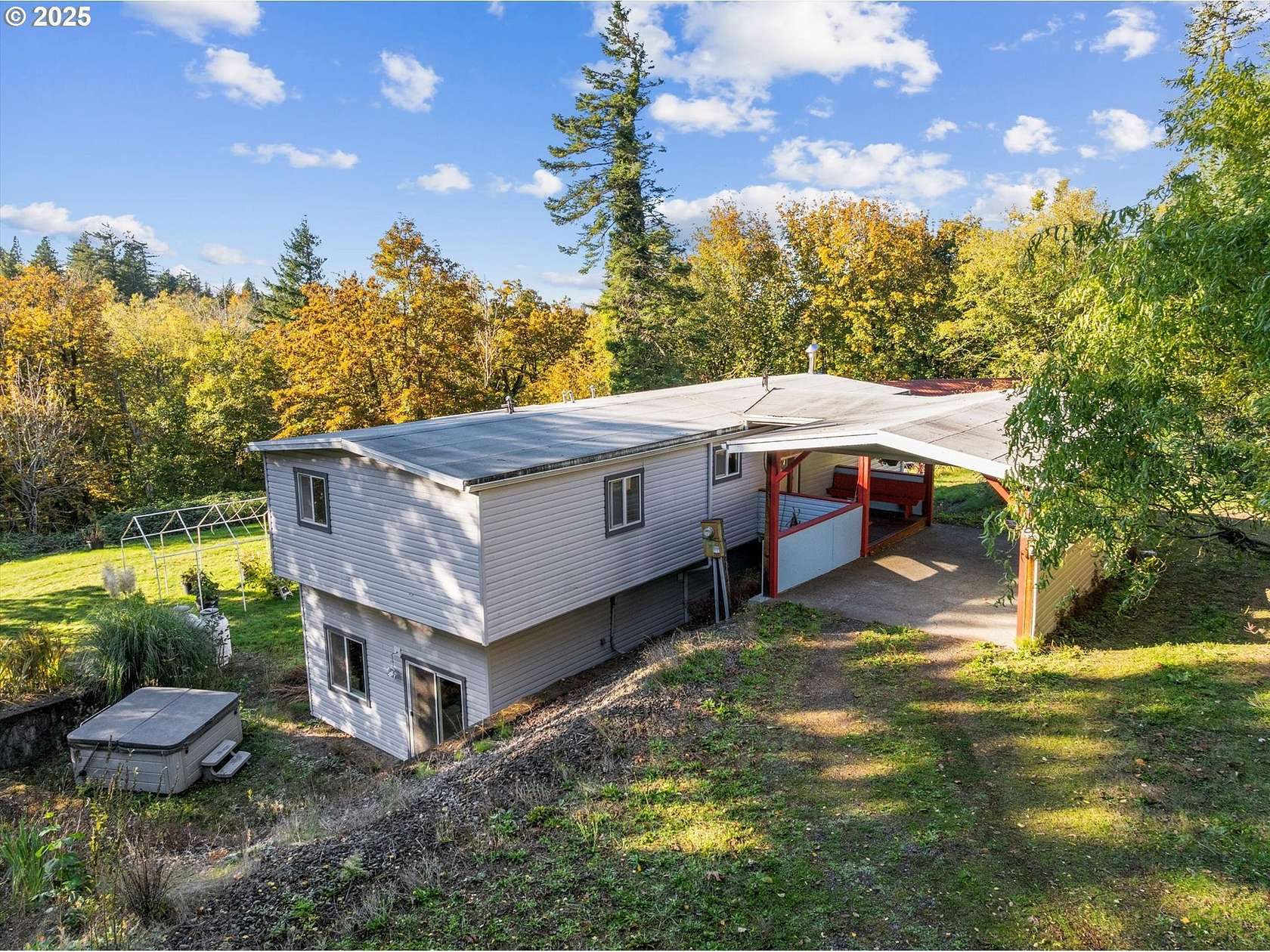5.84 Acres of Land with Home for Sale in Corbett, Oregon