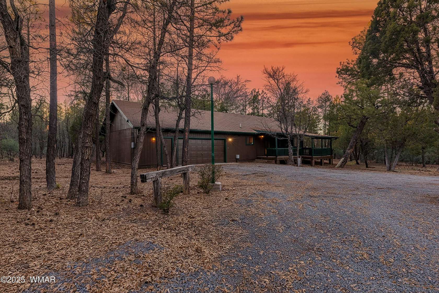 2.5 Acres of Residential Land with Home for Sale in Lakeside, Arizona