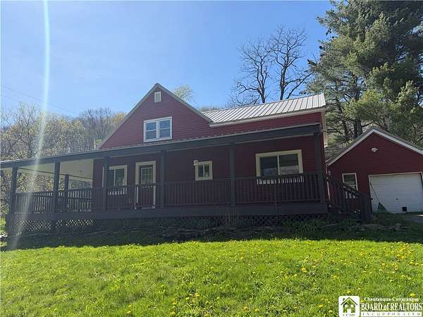 6.55 Acres of Land with Home for Sale in Olean, New York