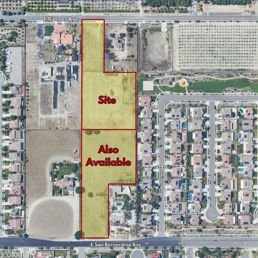 4 Acres of Residential Land for Sale in Redlands, California