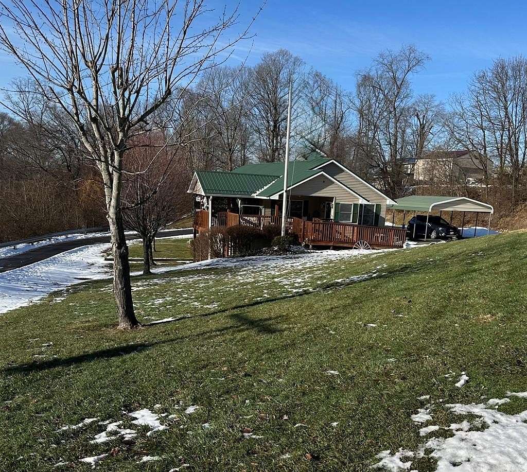 7.45 Acres of Residential Land with Home for Sale in Wellsburg, West Virginia