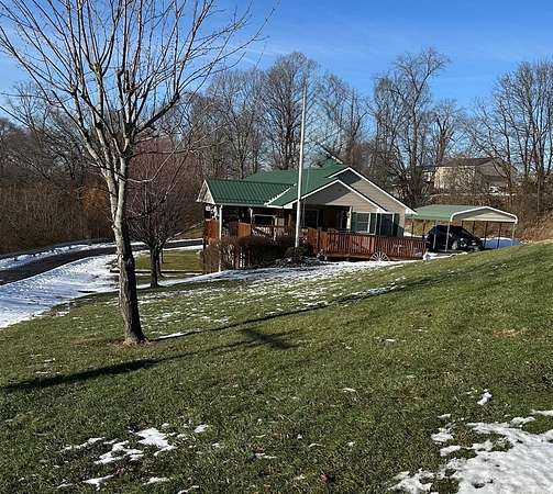7.45 Acres of Residential Land with Home for Sale in Wellsburg, West Virginia