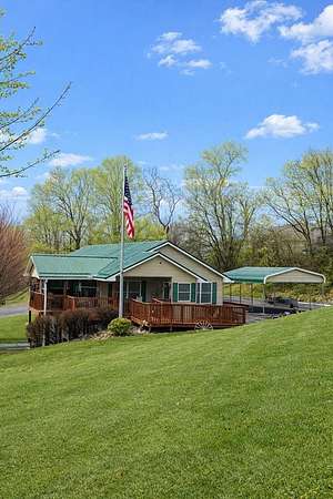 7.45 Acres of Residential Land with Home for Sale in Wellsburg, West Virginia