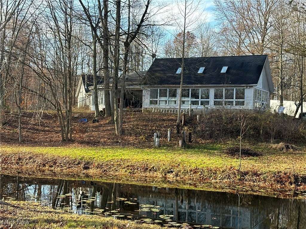 37.2 Acres of Recreational Land with Home for Sale in Newbury Township, Ohio