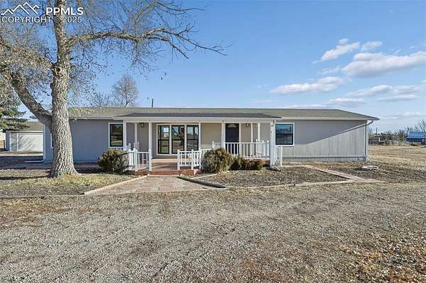 5 Acres of Residential Land with Home for Sale in Peyton, Colorado