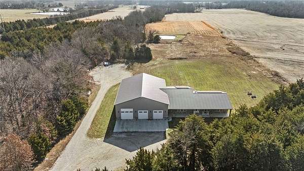 20.1 Acres of Land with Home for Sale in Parker, Kansas