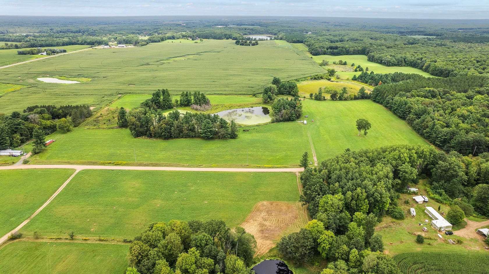 27.2 Acres of Land for Sale in Rosholt, Wisconsin