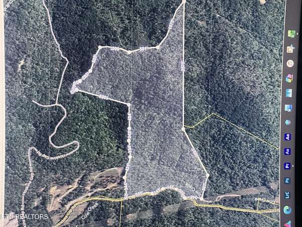 110 Acres of Recreational Land for Sale in Oliver Springs, Tennessee