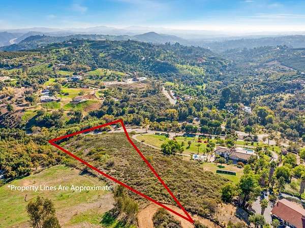2.6 Acres of Residential Land for Sale in Fallbrook, California
