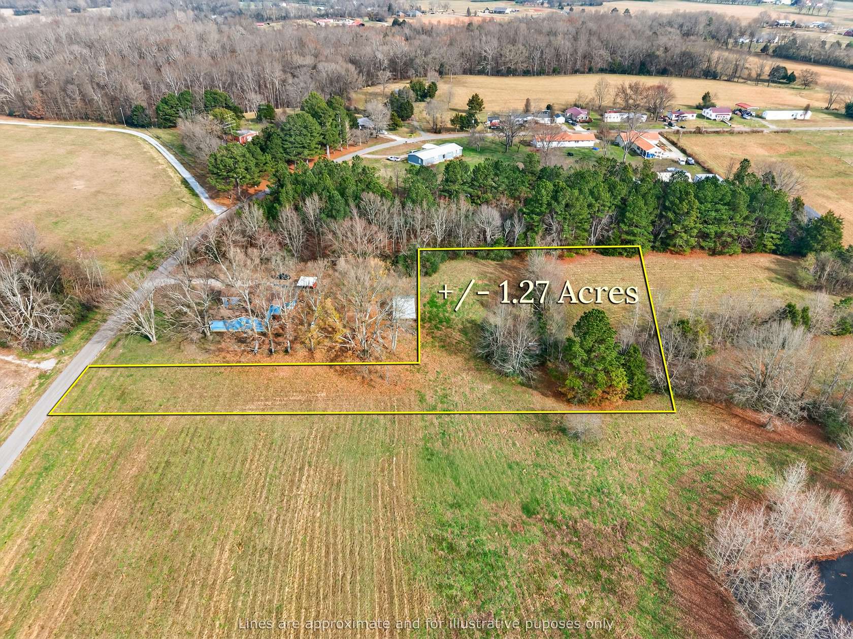 1.27 Acres of Residential Land for Sale in Ardmore, Tennessee