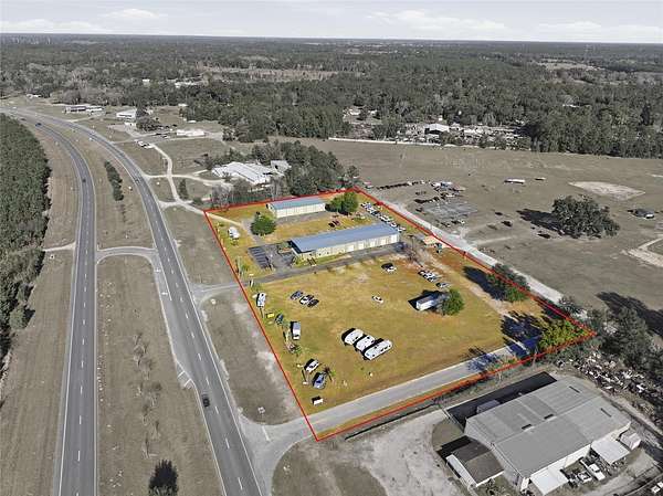 4 Acres of Improved Commercial Land for Sale in Williston, Florida