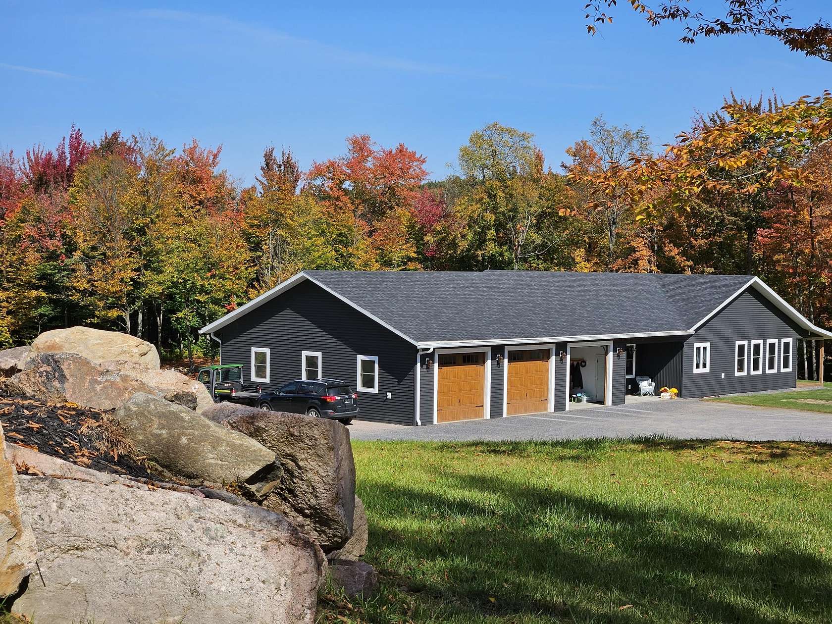 21.3 Acres of Land with Home for Sale in St. Regis Falls, New York