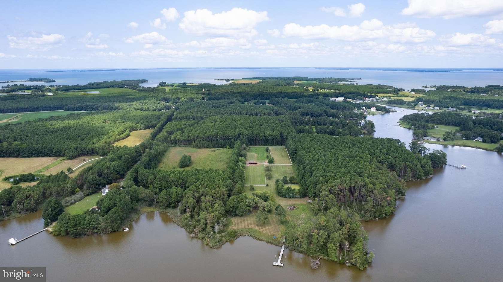 10 Acres of Land with Home for Sale in Cambridge, Maryland