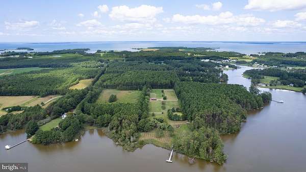 10 Acres of Land with Home for Sale in Cambridge, Maryland