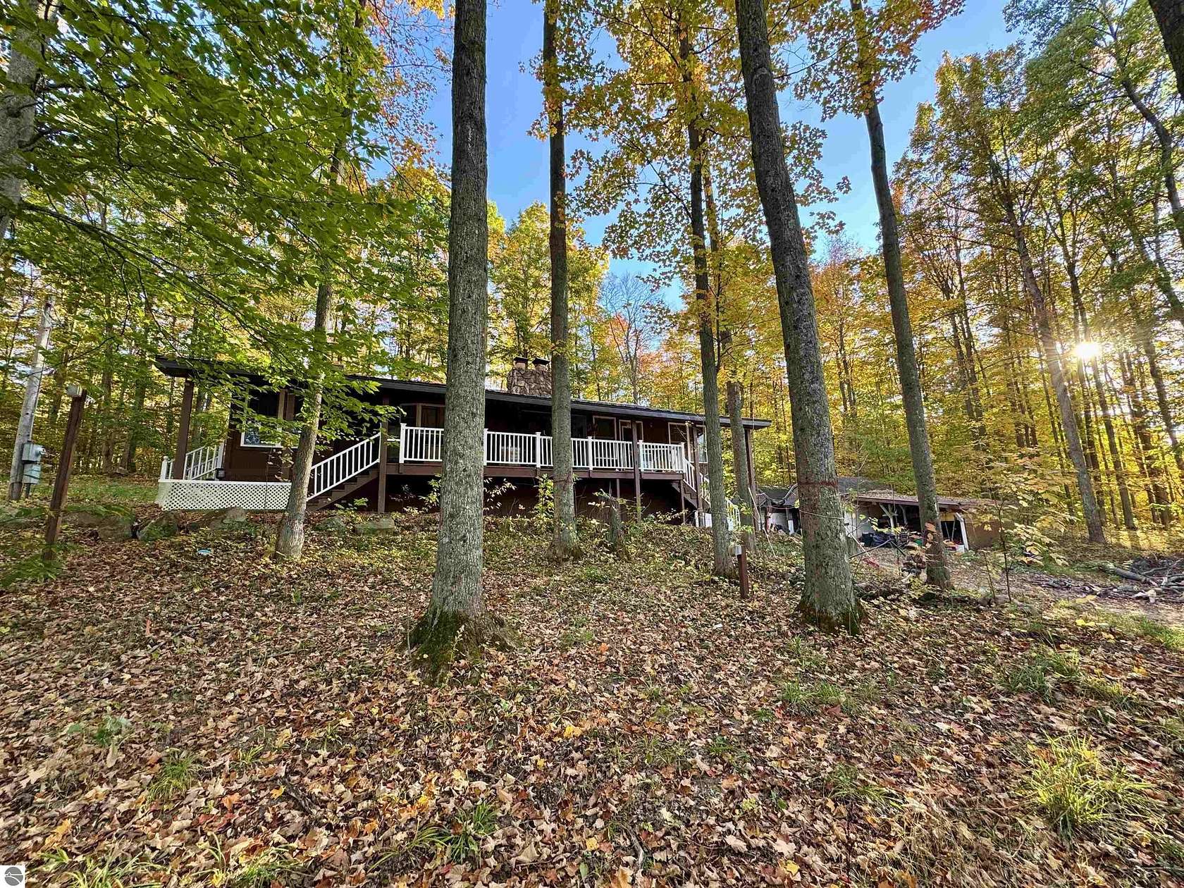 12 Acres of Land with Home for Sale in Fife Lake, Michigan