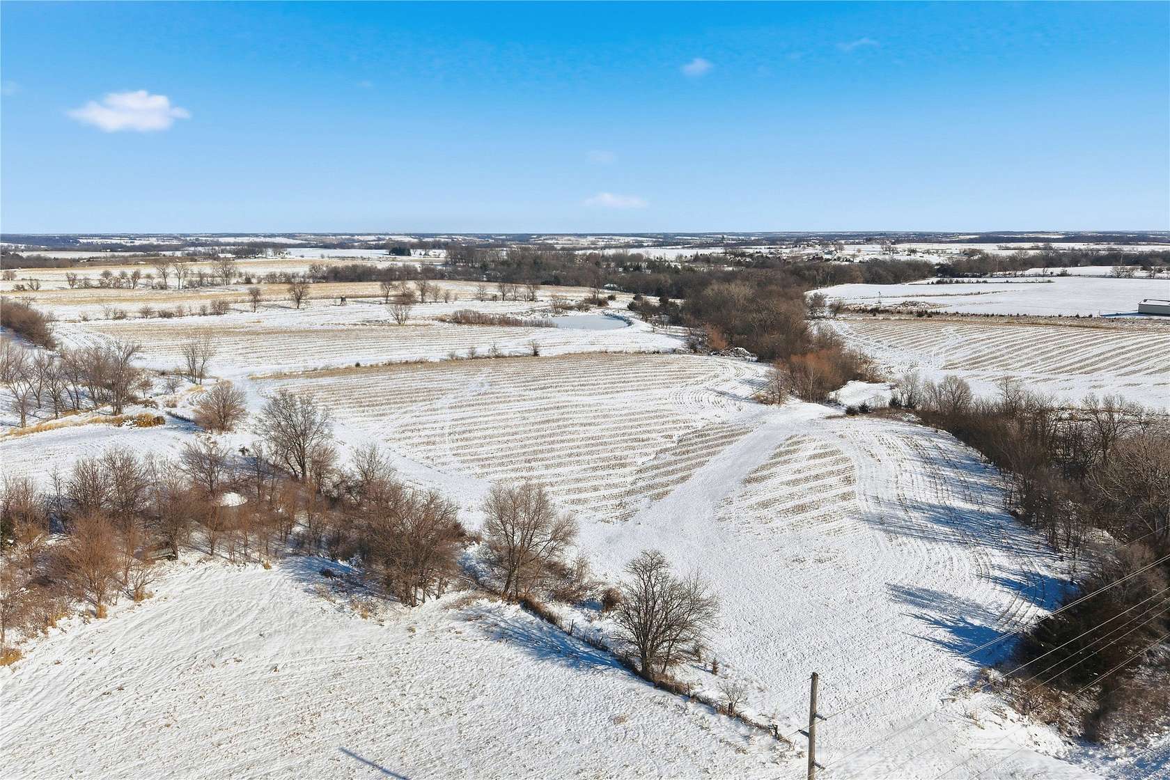 18.7 Acres of Land for Sale in St. Charles, Iowa