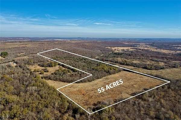 55 Acres of Land for Sale in Hanna, Oklahoma