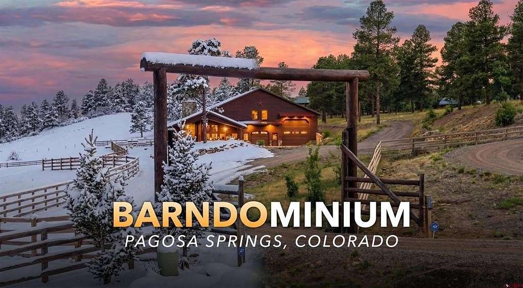 19.6 Acres of Land with Home for Sale in Pagosa Springs, Colorado