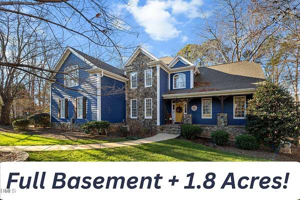 1.84 Acres of Residential Land with Home for Sale in Wake Forest, North Carolina