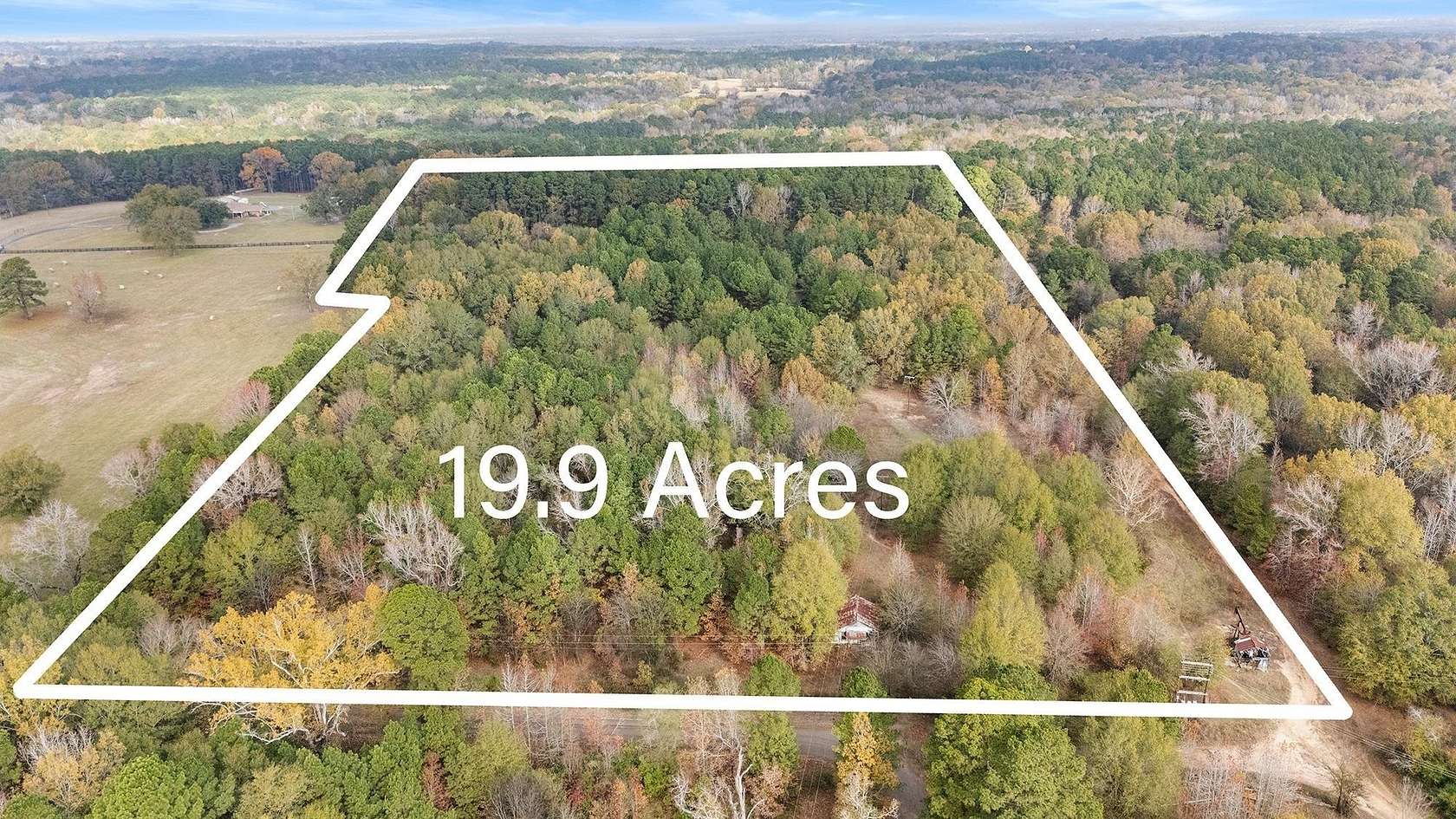 19.9 Acres of Land for Sale in Kilgore, Texas