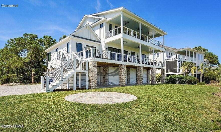 1.59 Acres of Residential Land with Home for Sale in Seabrook, South Carolina