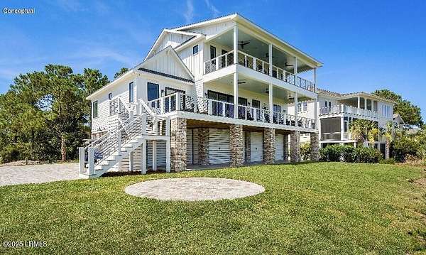 1.59 Acres of Residential Land with Home for Sale in Seabrook, South Carolina