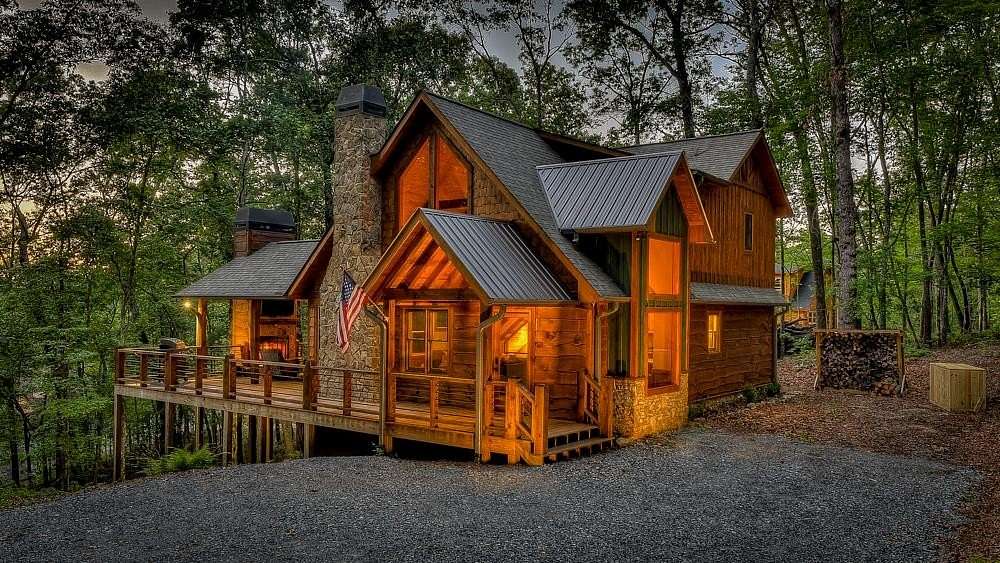 1.62 Acres of Land with Home for Sale in Mineral Bluff, Georgia
