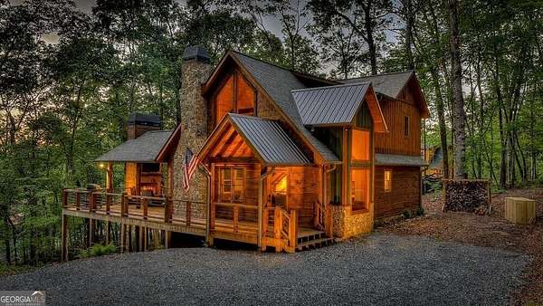 1.62 Acres of Land with Home for Sale in Mineral Bluff, Georgia