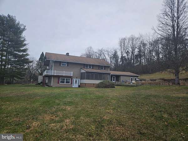 3.45 Acres of Residential Land with Home for Sale in Berkeley Springs, West Virginia