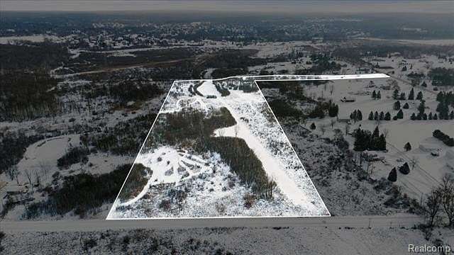 19.9 Acres of Recreational Land for Sale in Ortonville, Michigan