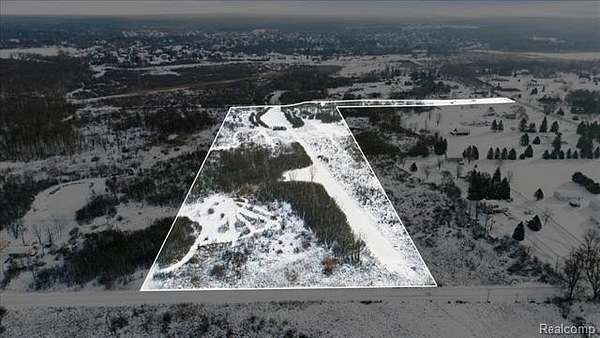 19.9 Acres of Recreational & Residential Land for Sale in Ortonville, Michigan