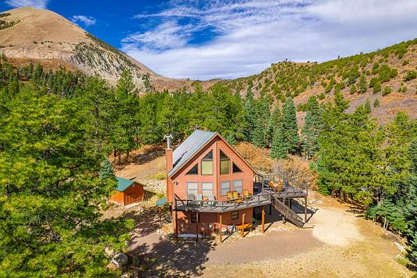 5 Acres of Residential Land with Home for Sale in La Veta, Colorado