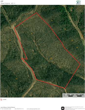 133 Acres of Recreational Land for Sale in Center Point, West Virginia