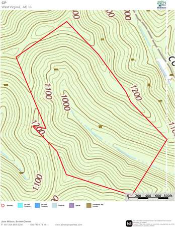 133 Acres of Recreational Land for Sale in Center Point, West Virginia
