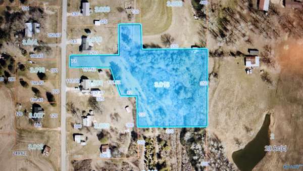 3.8 Acres of Land for Sale in Lester, Alabama